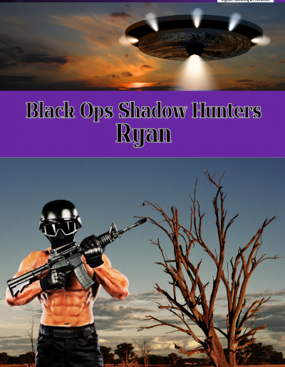 Book Cover - Black Ops - Shadow Hunters - Ryan - by Author Becky Wilde