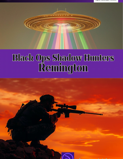 Black Ops - Shadow Hunters: Remington Book Cover by Becky Wilde