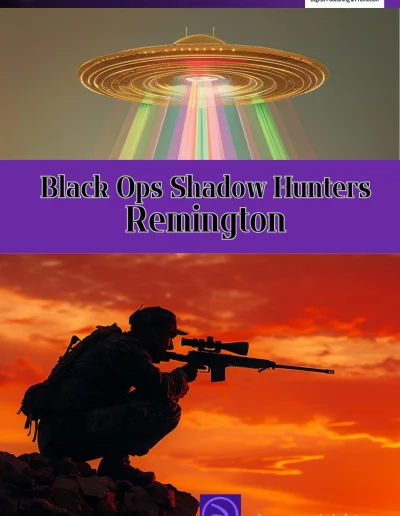 Black Ops - Shadow Hunters: Remington Book Cover by Becky Wilde